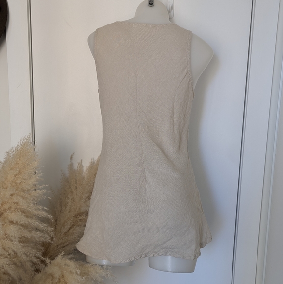 Linen Tank Top - Picture 3 of 3